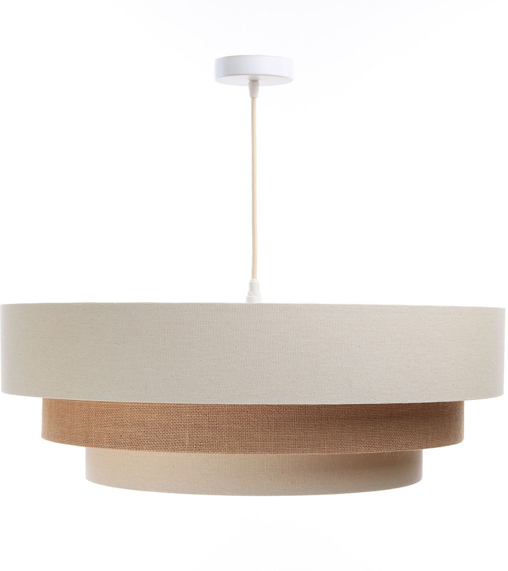 BPS Koncept Boho lampa wisząca 1x60W juta/len 050-102-60