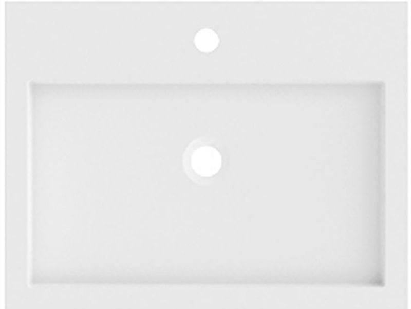 Riho Spring Vow umywalka 60x46 cm meblowa prostokątna biały mat W004001105