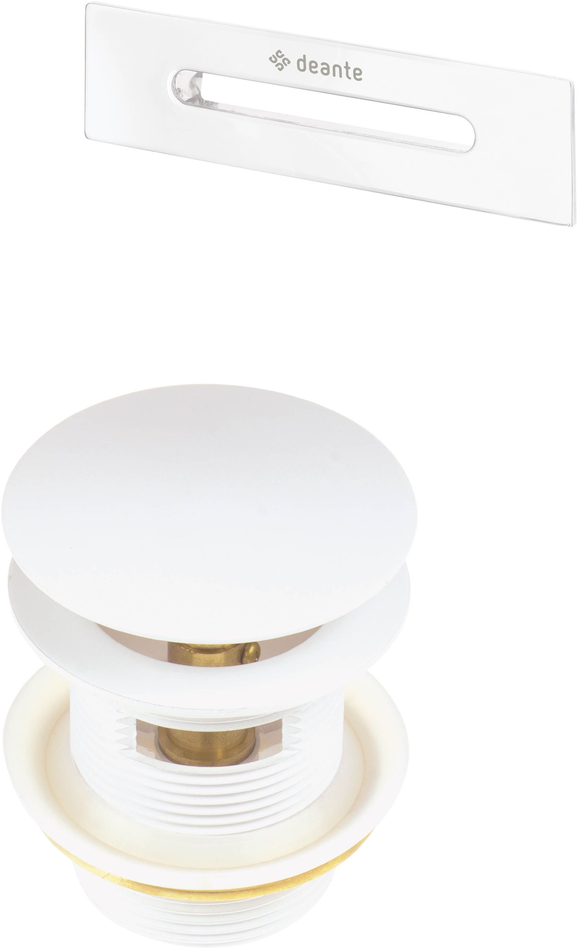 Deante korek do wanny biały KYY_A10B - Wysyłka w 24h