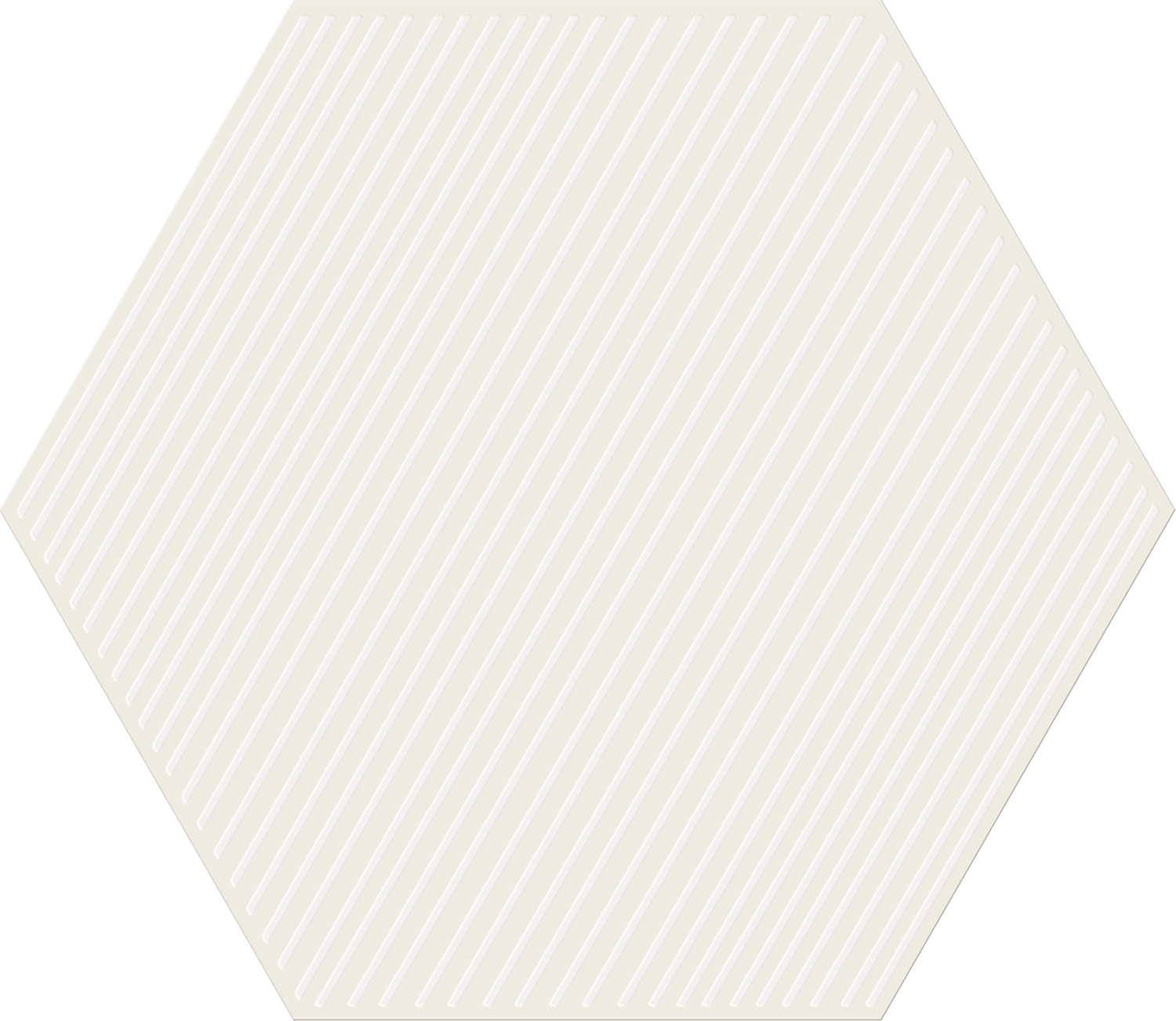 Tubądzin Cielo e Terra dekor ścienny 22,1x19,2 cm biała