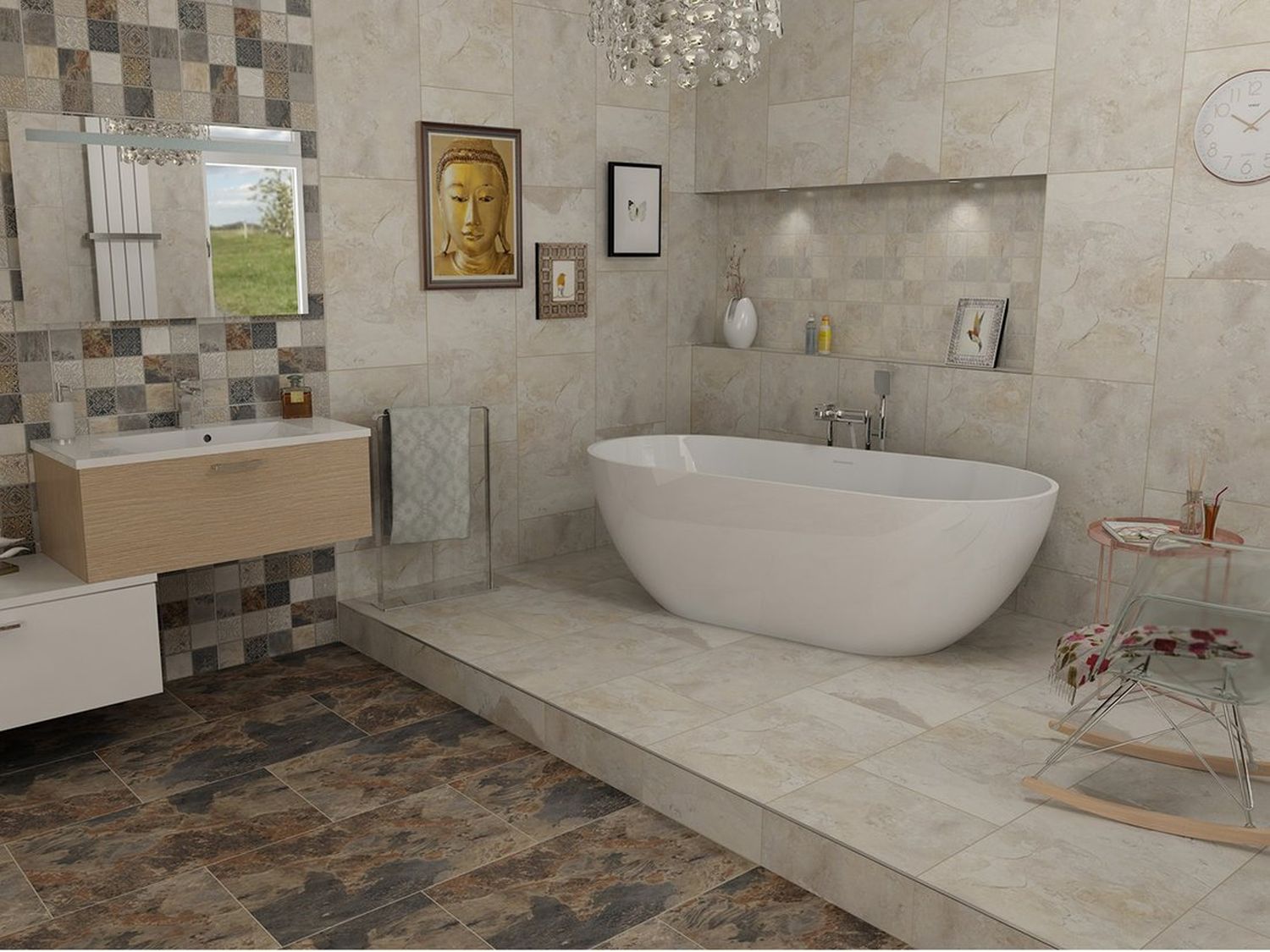 Polysan Reduta wanna wolnostojąca 150x75 cm biała 72843