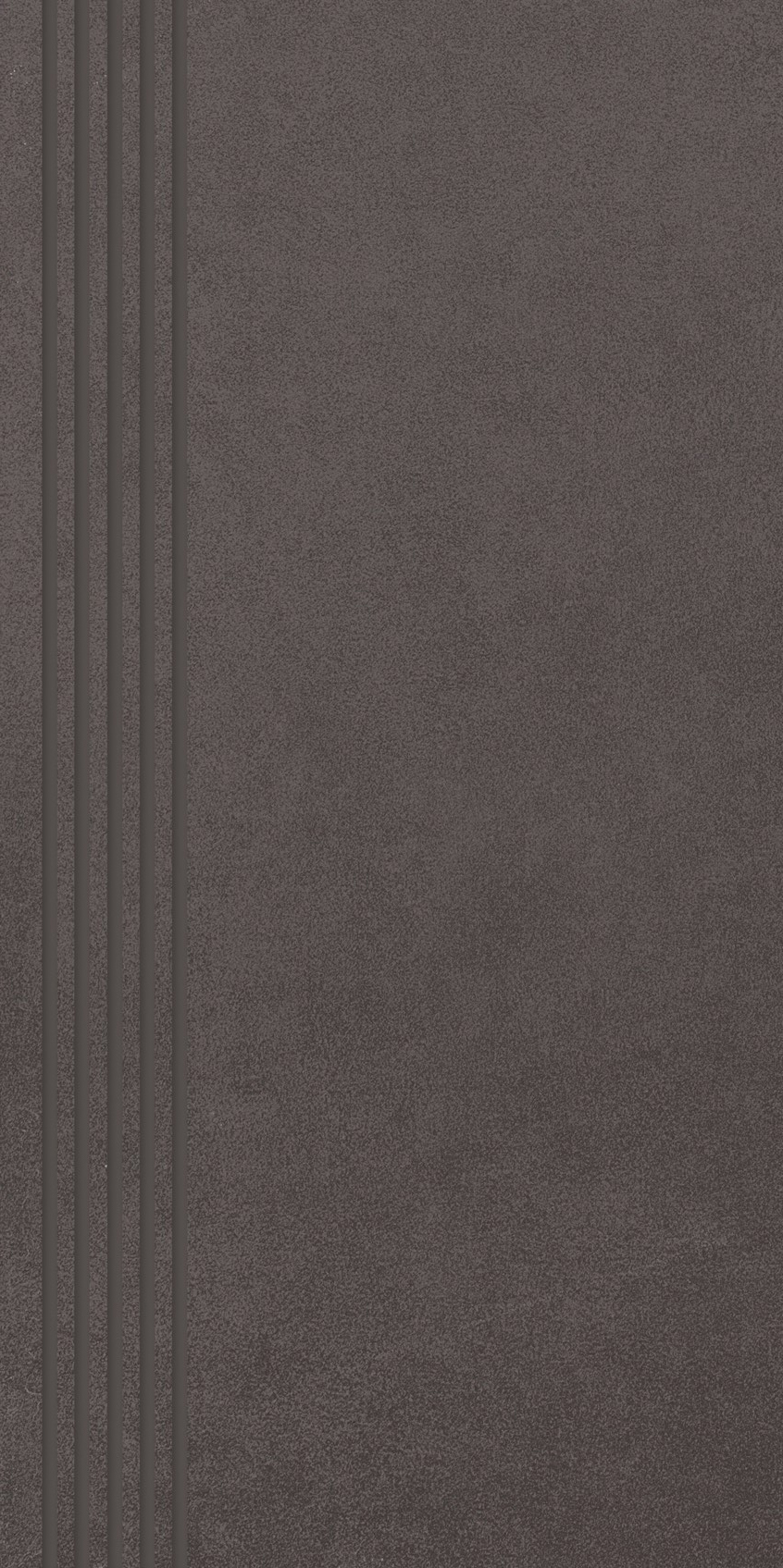 Paradyż Intero stopnica 29,8x59,8 cm prosta nacinana czarny mat