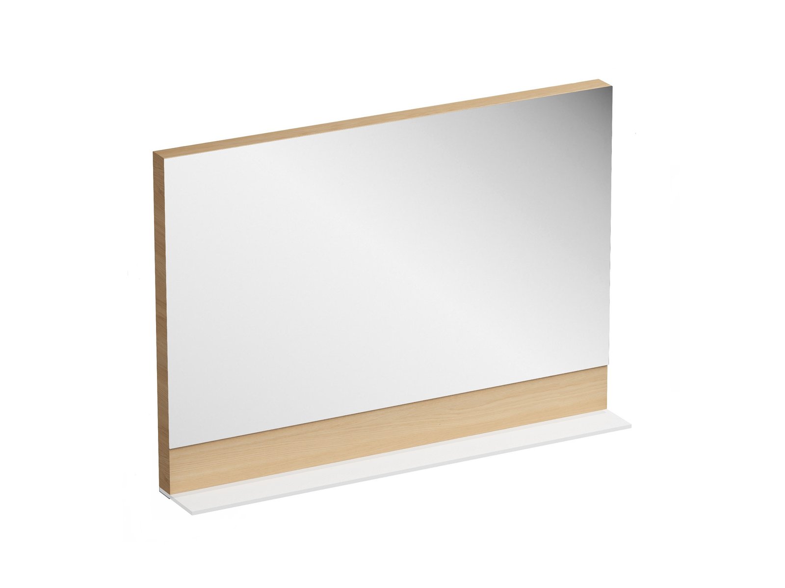 Ravak Formy lustro 80x72 cm z półką dąb X000001046