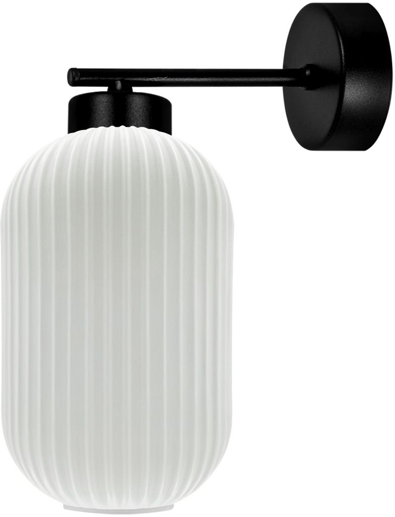 Kaja Vilar kinkiet 1x15 W biały-czarny K-5737