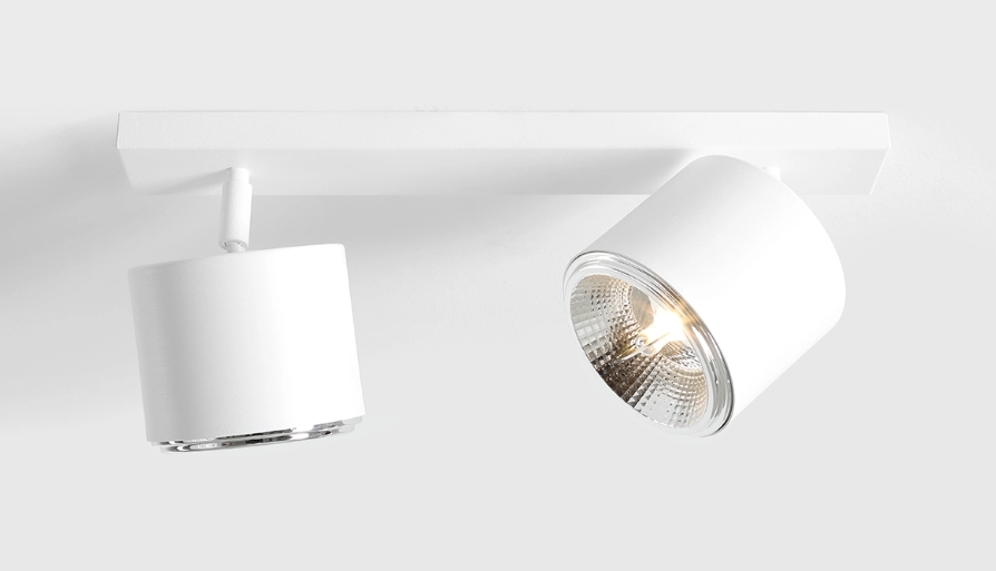 Aldex Bot 2 lampa podsufitowa 2x35W biała 1046PL_H