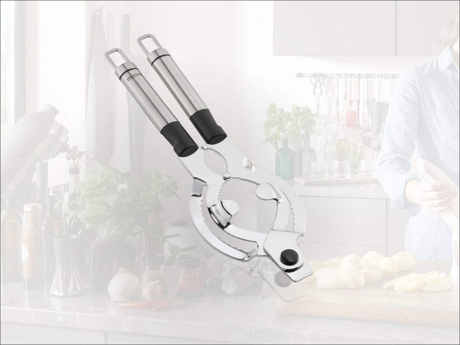 Leifheit otwieracz do słoików i butelek stal 3131 - Wysyłka w 24h