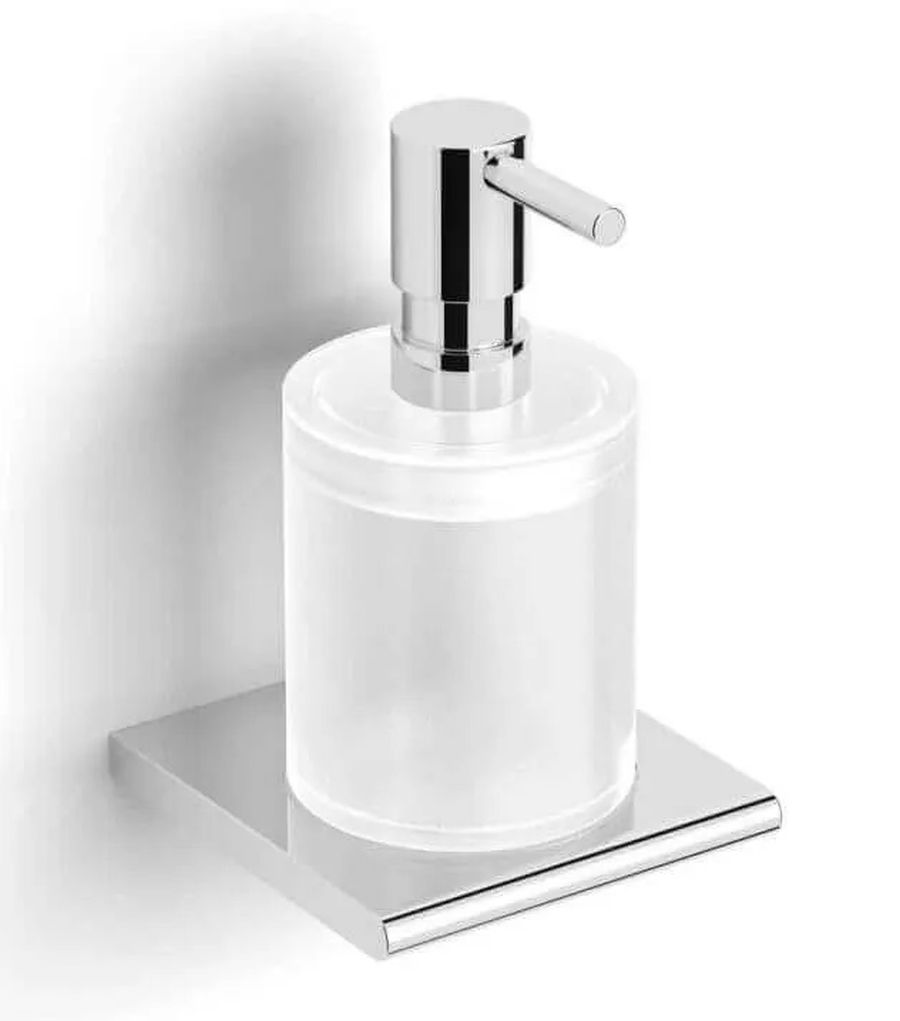 Stella Milano dozownik do mydła 250 ml ścienny szkło mat/chrom 12.423