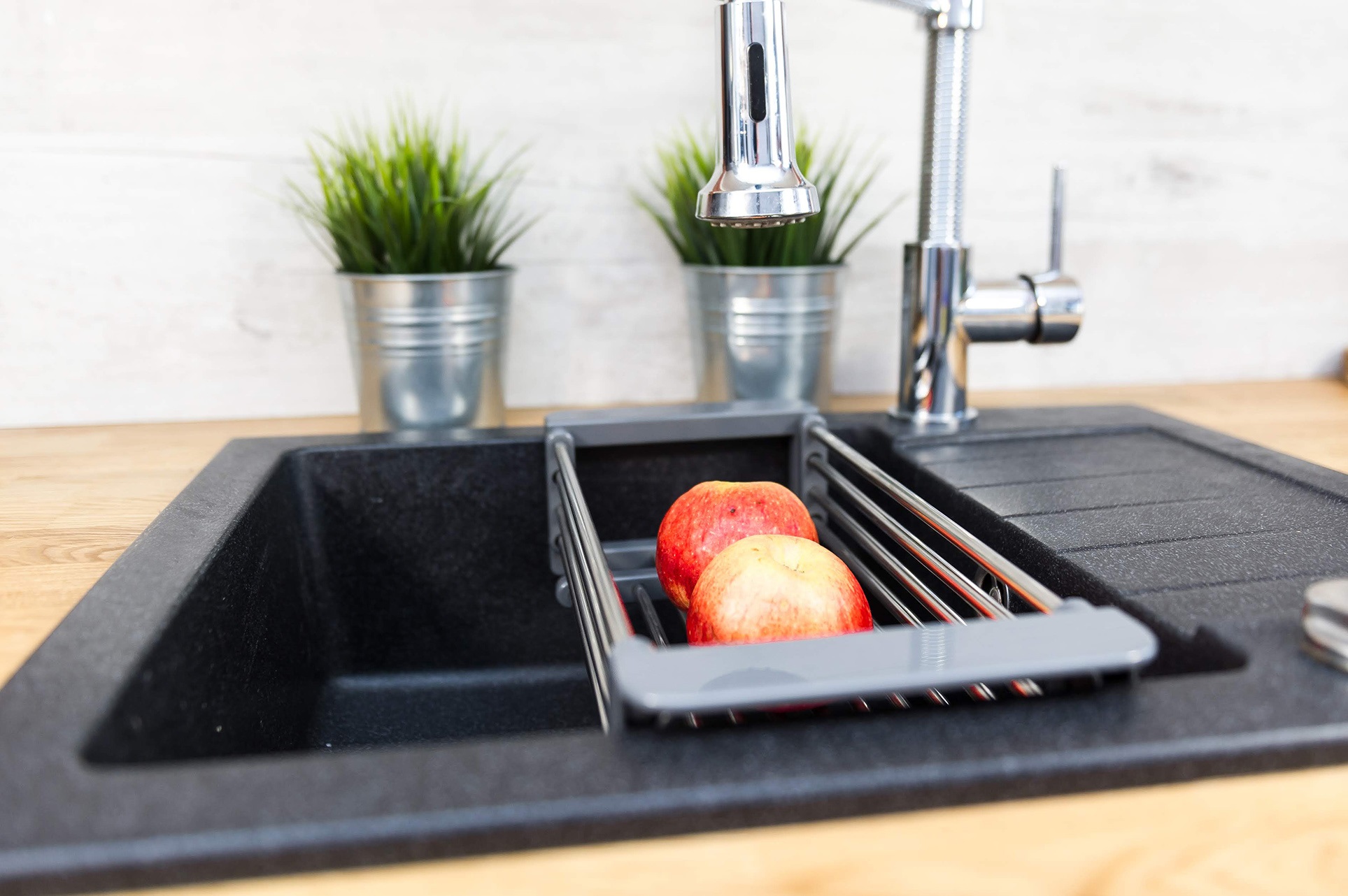 Kuchinox wkład ociekowy chrom/szary EKO800M