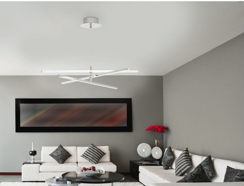 Rabalux Meredith lampa wisząca 18 W chrom 2480