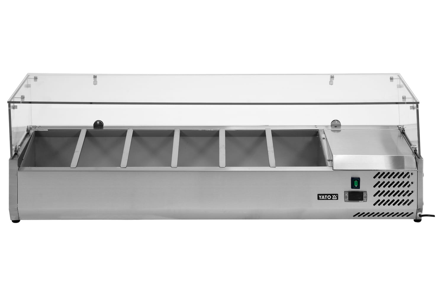 Nadstawa chłodnicza z osłoną 6 x GN 1/3