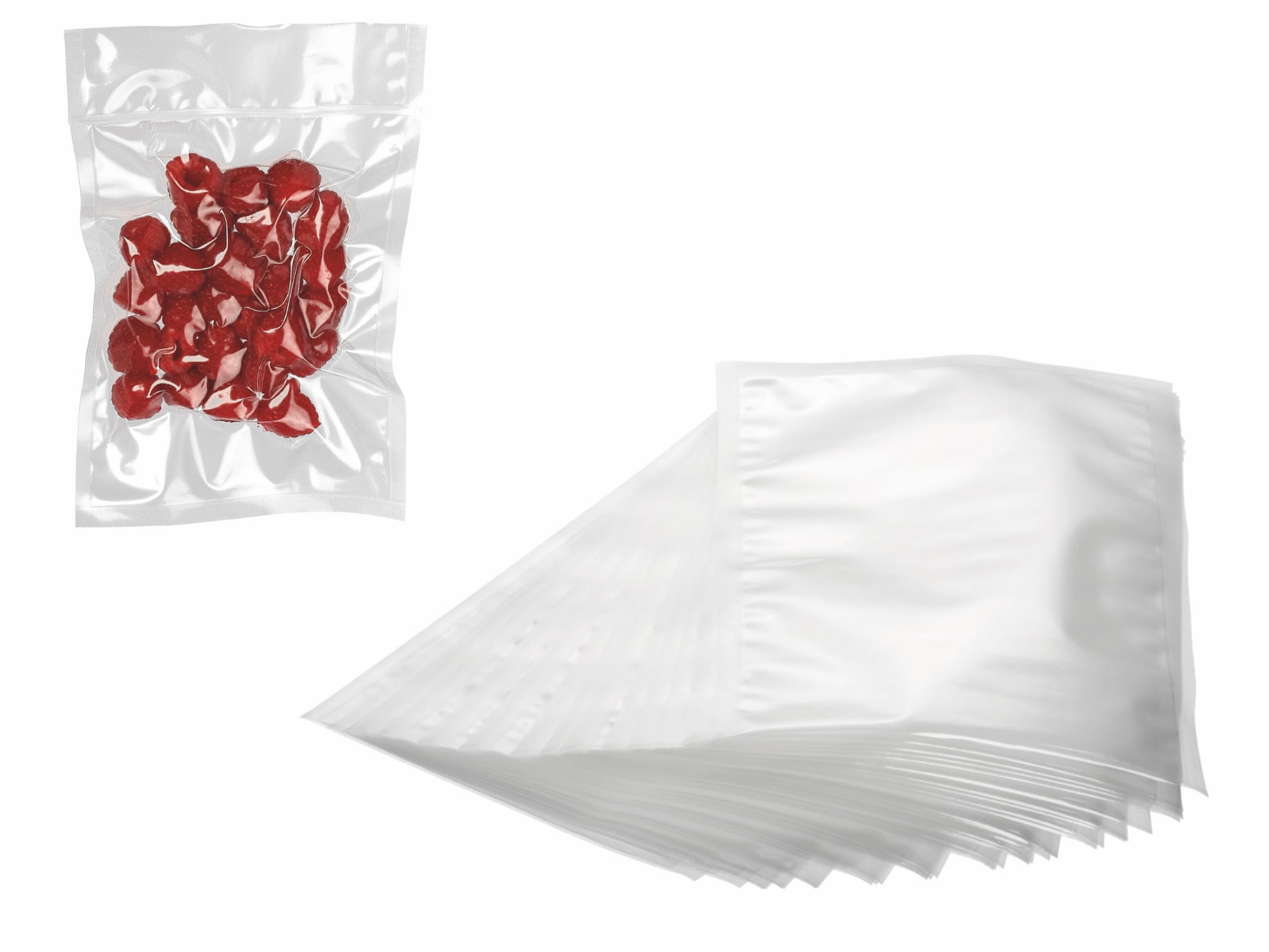 Worki 160x250mm moletowane do pakowania próżniowego