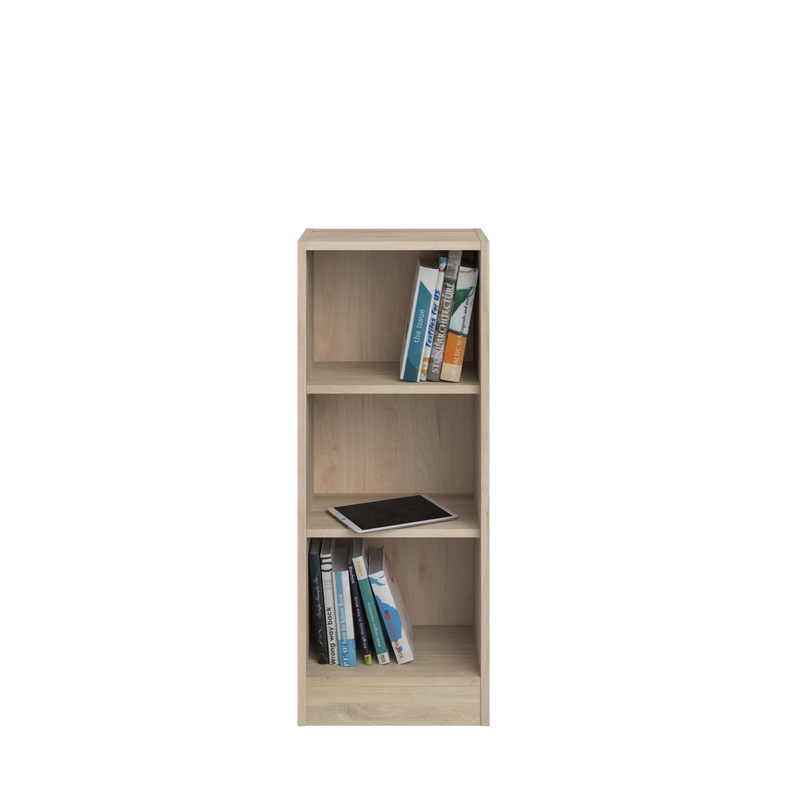 Mayance niska dębowa półka biurowa