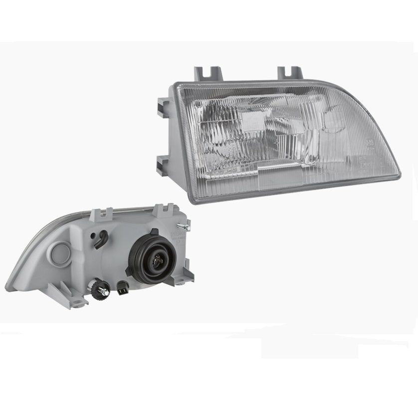 Reflektor przedni FSO Polonez Caro prawy korektor ręczny 0295.46670 Wesem