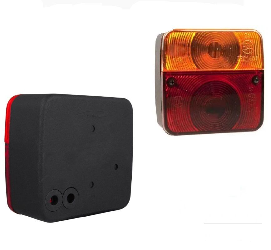 Lampa tylna 3F zespolona 103x98 z żarówką LT1.06729 Wesem