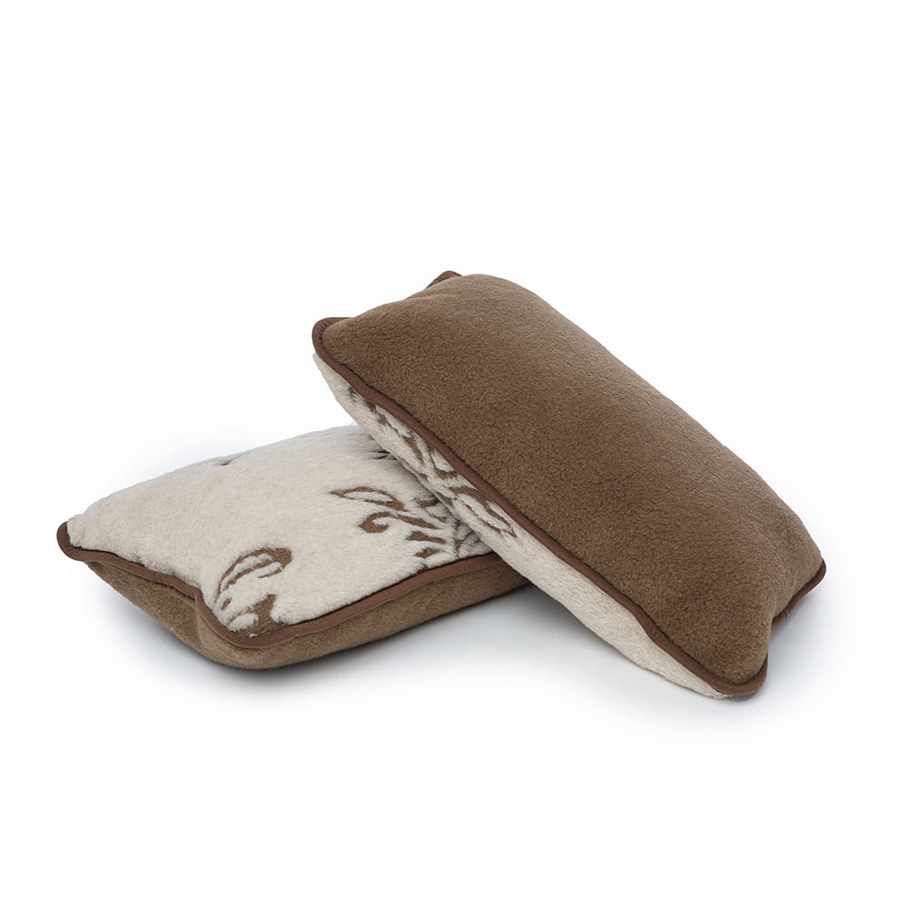 poduszka camel jasny lombardia/camel brąz 40x40 (+-5cm)