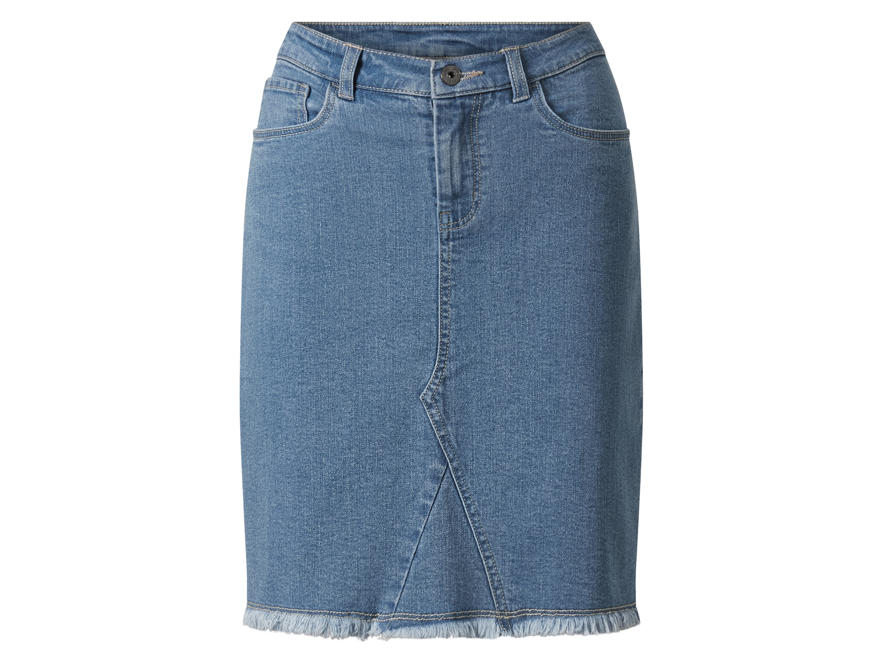 esmara Spódnica jeansowa damska Niebieski, 44