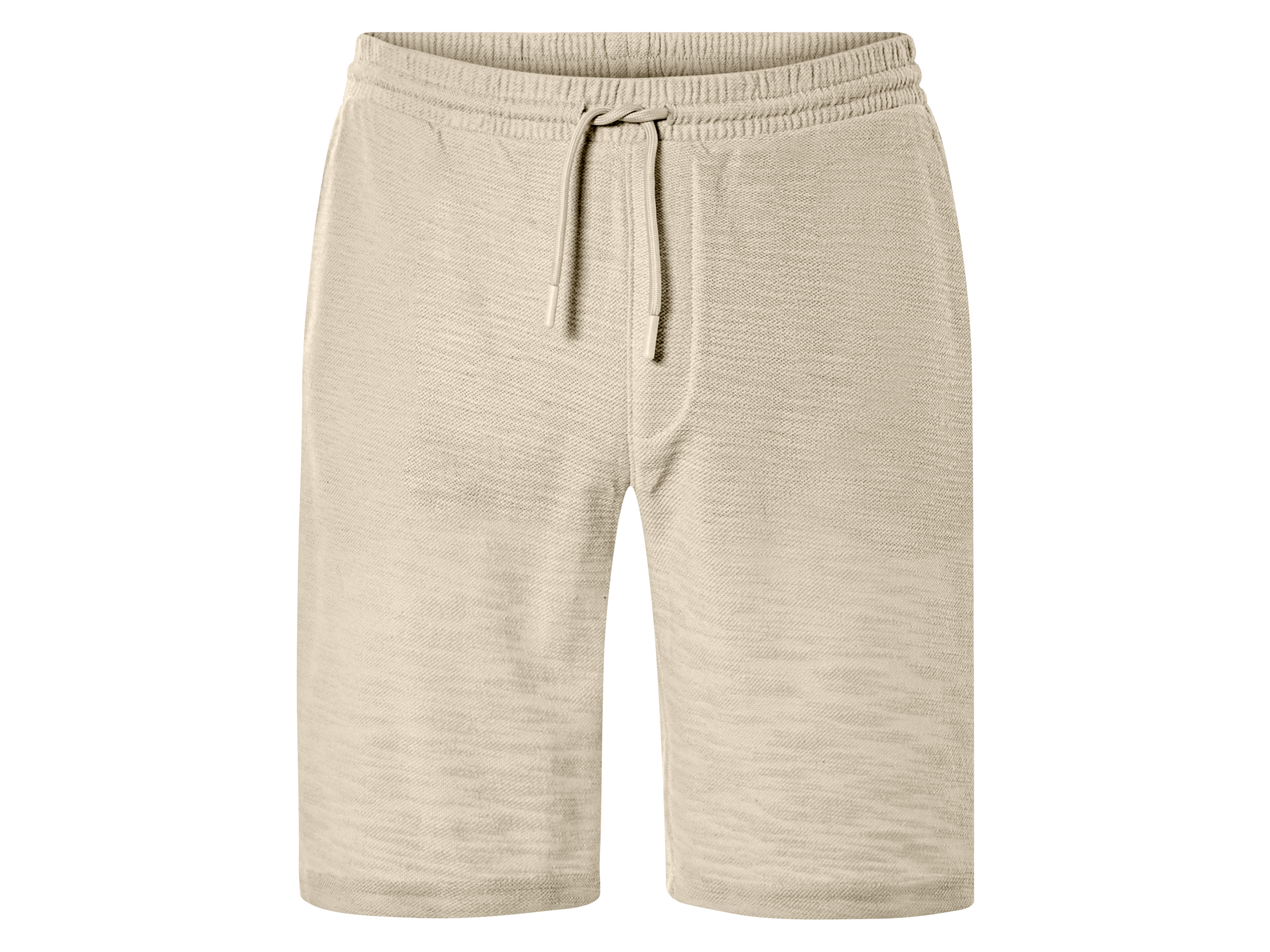 Livergy Szorty męskie pikowane Beżowy, S 44/46