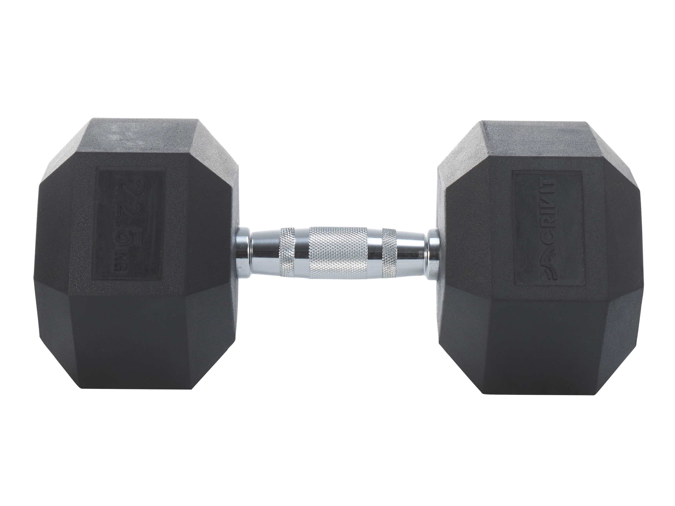 Crivit Hantel sześciokątny, 22,5 kg, z rdzeniem żeliwnym