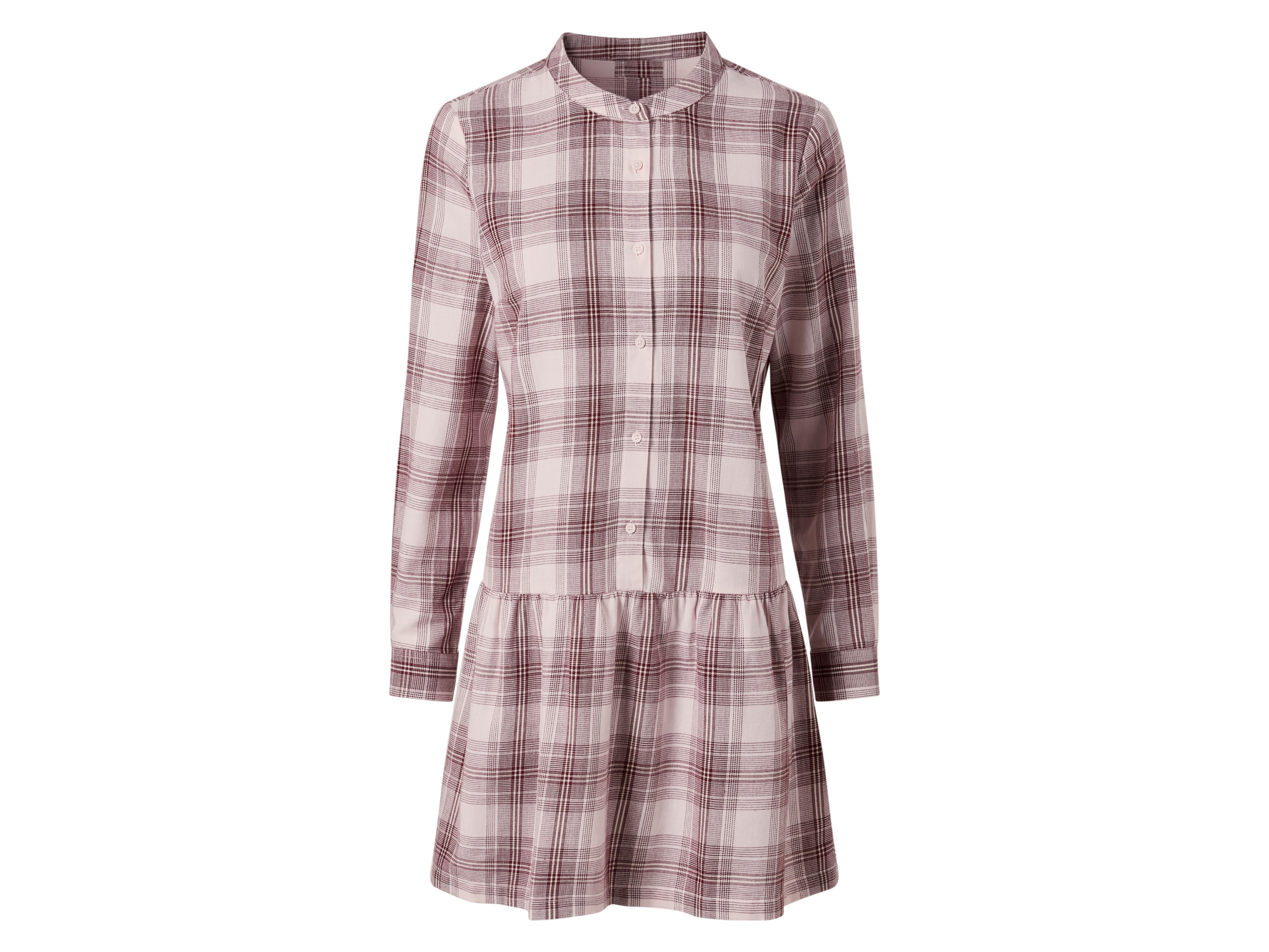 esmara Sukienka flanelowa damska z bawełny Różowy, 36