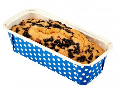 BEZGLUTENOWE Ciasto Sezonowe ze Świeżymi Jagodami 250 g - Piekarnie Cukiernie Putka