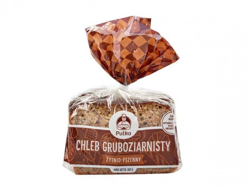 Chleb Gruboziarnisty Krojony 350 g - Piekarnie Cukiernie Putka