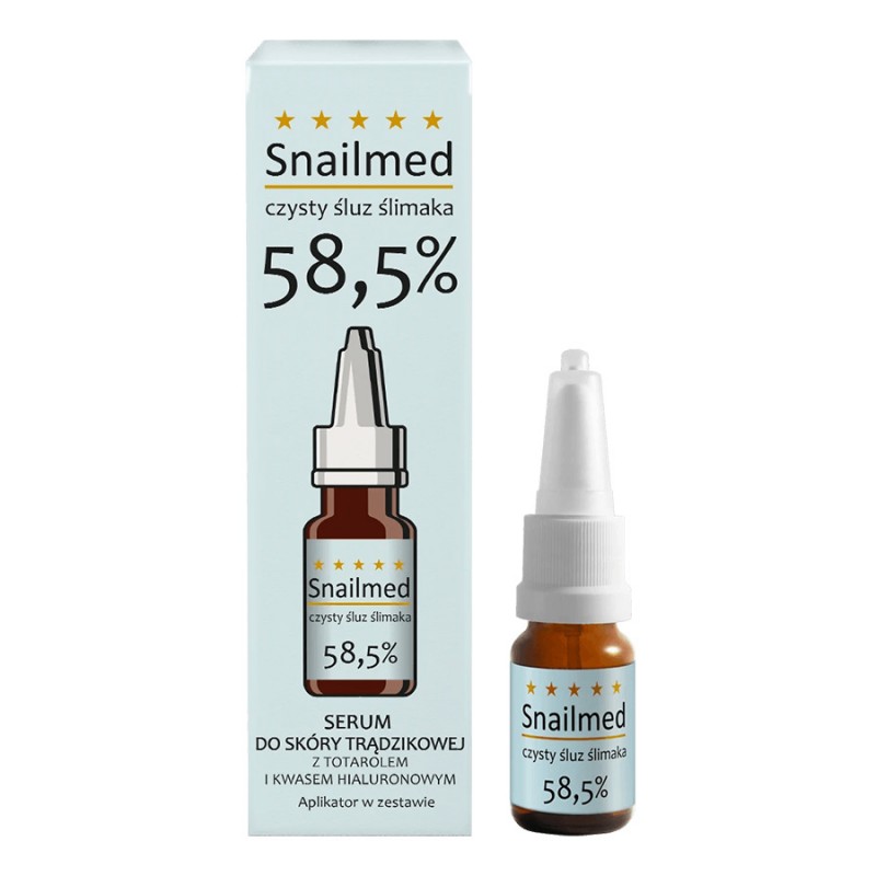 Snailmed Serum ze śluzem ślimaka oraz totarolem 8 ml