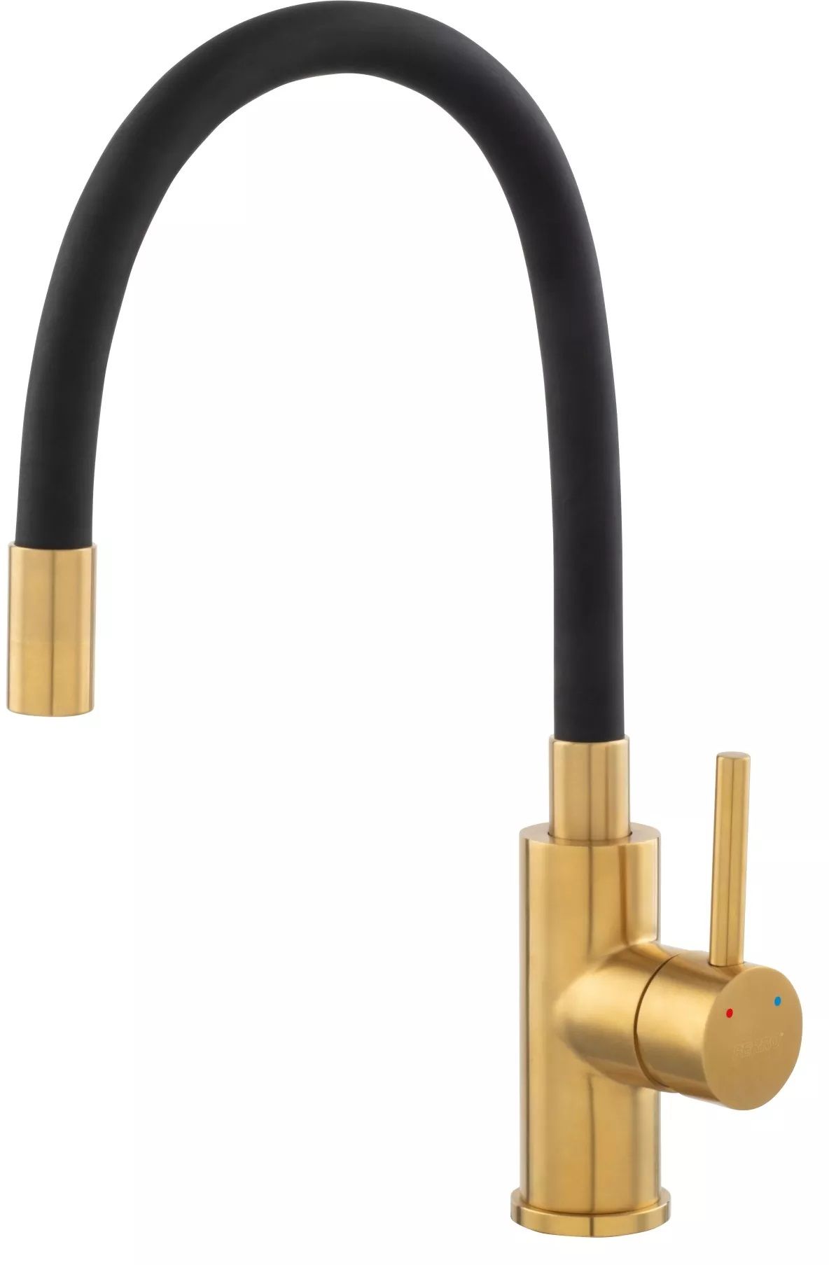 Darmowa Dostawa - Bateria kuchenna stojąca czarna Ferro Zumba Inox Gold BZA4BSSG