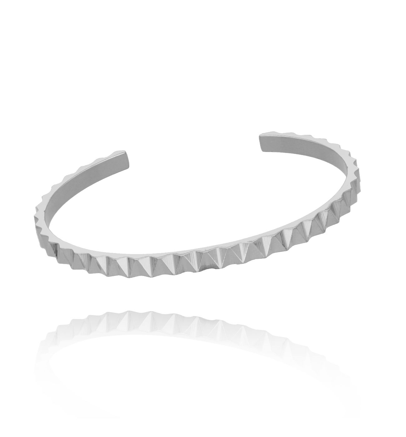 Bransoletka srebrna obręcz Lille BSA0332