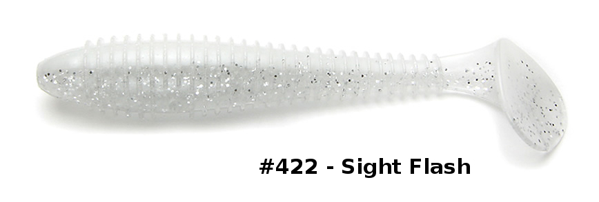 Keitech Guma Swing Impact Fat 3,3" 8,4cm 422 Sight Flash