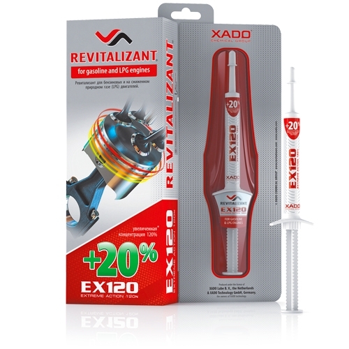 XADO EX120 DO SILNIKÓW BENZYNOWYCH 8ML - Petrostar