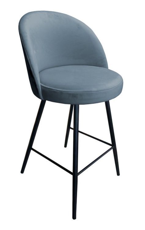 Hoker niski TANEW BL VELVET szary ATOS 1 szt.