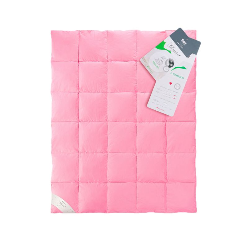 Kołdra AMZ Półpuch 220x200 cm Ciepła Różowy 1 szt.