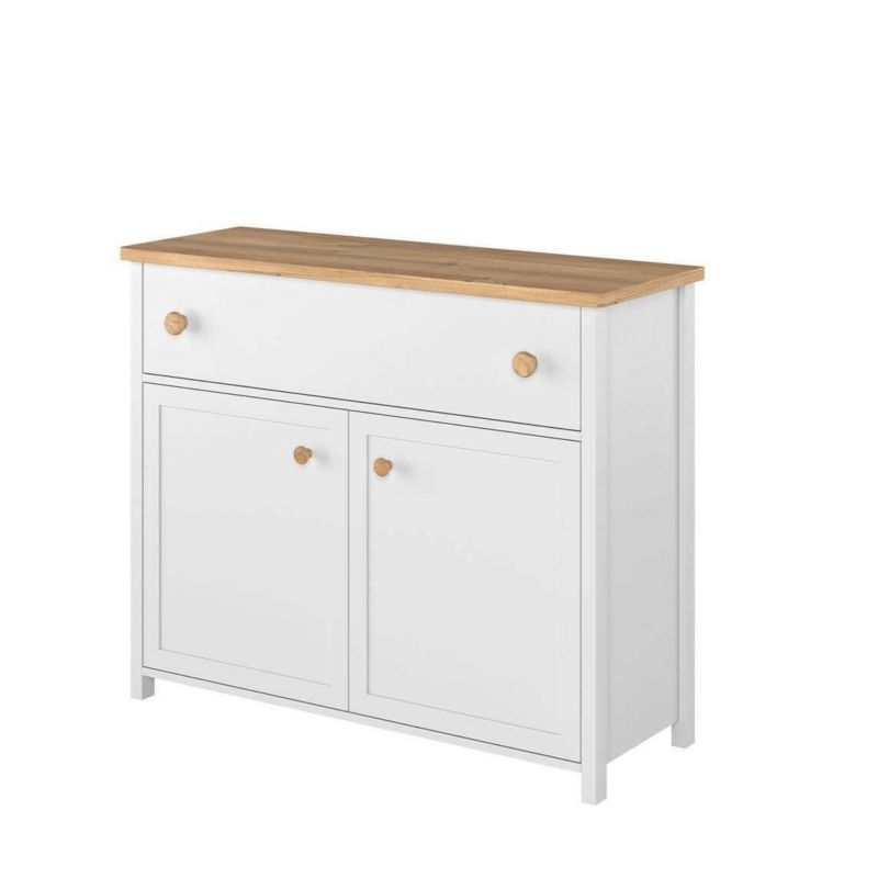 Komoda dwudrzwiowa BETTSO STORY z pojemną szufladą 1szt.