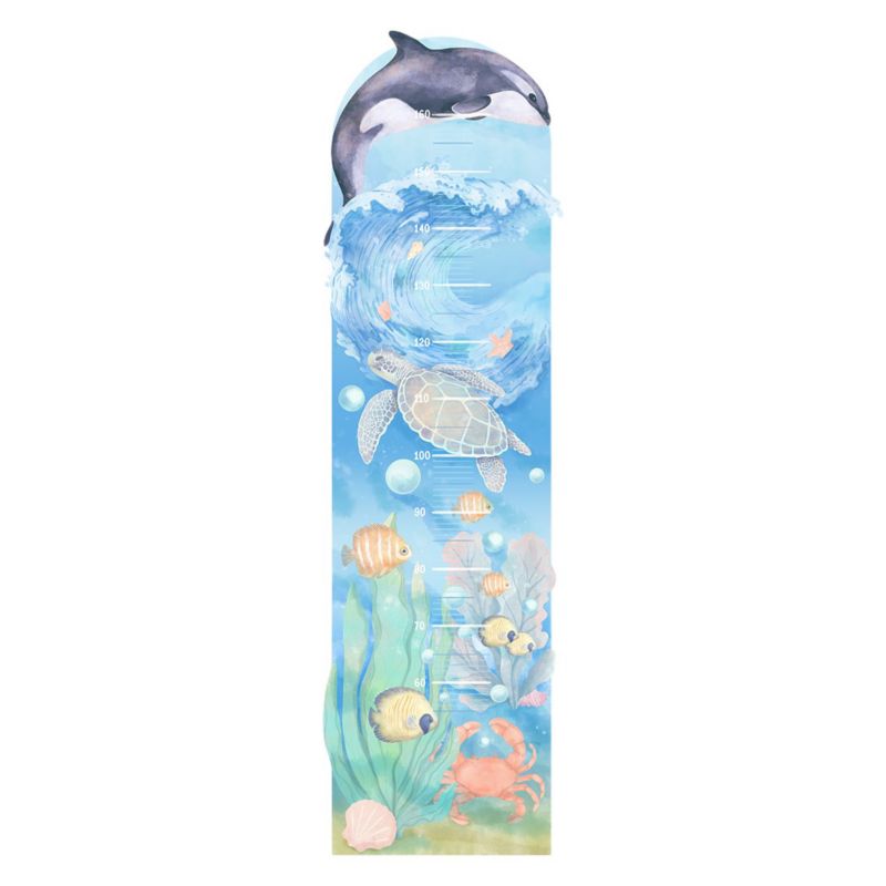 Naklejka na ścianę Pastelowe Love Miarka Podwodny świat 1 szt