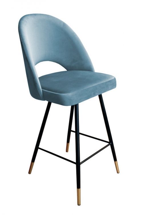 Hoker niski ISKAR BL VELVET GOLD szary ATOS 1 szt.