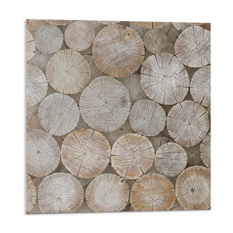 Kafelki samoprzylepne Wallfluent 30x30 cm Wzór słoje drewna w eleganckim wydaniu 9 szt.