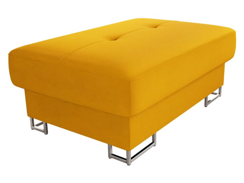 Pufa MIRJAN 24 Cotere żółty aksamit 1 szt.