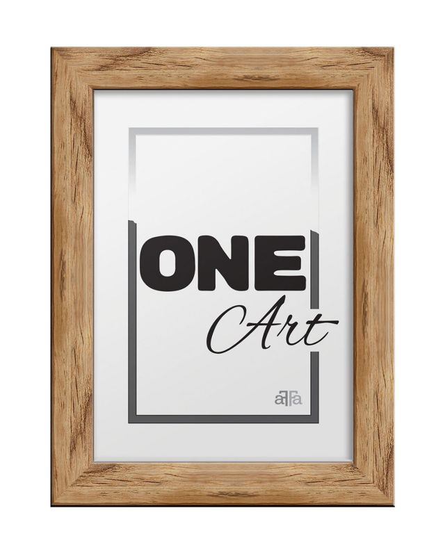 Stojąca mała ramka Hekla 20x30, ramki dyplom naturalny 1szt.