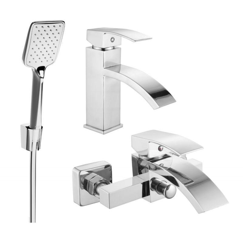 Zestaw wannowy Mexen Libra chrom 745103R62-00 1 szt.