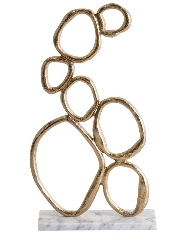 Figurka dekoracyjna Blagaj Metal Złoty 1 szt.