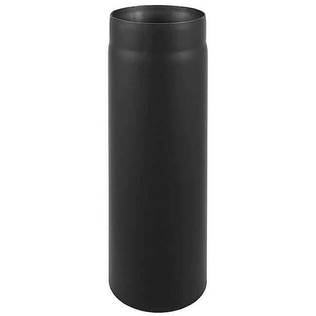 Rura prosta Darco 2 x 130 mm x 0,5 m czarna