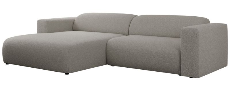 Narożnik MKS Meble PASADENA L strona lewa szary boucle 1szt.