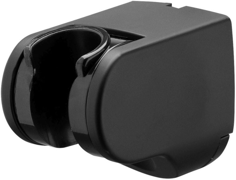 Uchwyt prysznicowy punktowy Hagser Birgit czarny ABS regulacja 1 szt.