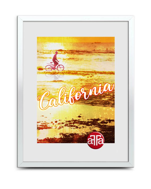 Ramka na zdjęcia prosta One Art California 30x40 cm biały 1 szt