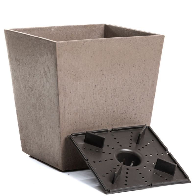 Donica 30x30x33 cm Sonata Multy Home jasny brąz 1 szt