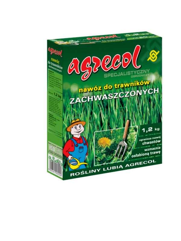 Nawóz do trawników zachwaszczonych Agrecol 1,2 kg