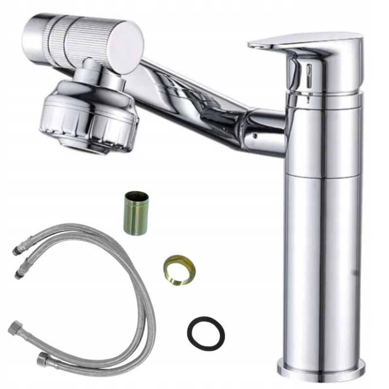 Bateria umywalkowa Estiva HOP 19 Chrom srebrna 19 cm 1 szt.