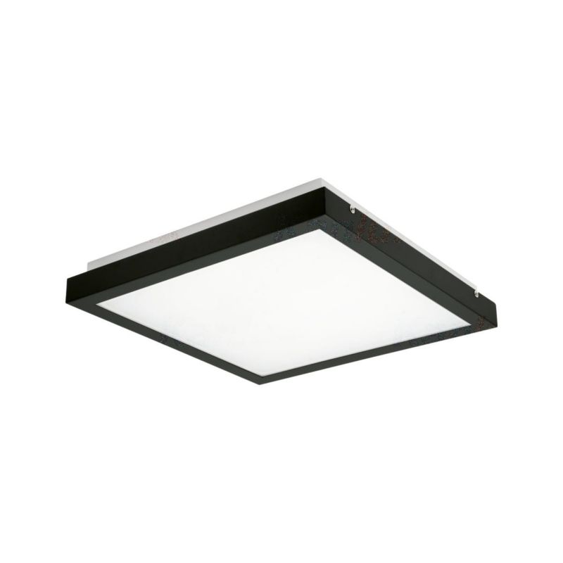 Plafon Kanlux Tybia biało-czarny LED 25W 4000K 2600lm czujnik IP20 wym: 6,5 x 32 x 32 cm aluminium - 1 szt.