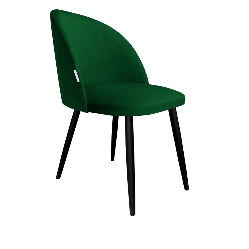 Krzesło CLAUDINE 1 VELVET zielone ATOS 1 szt.
