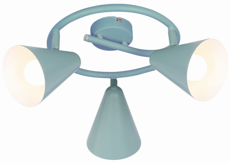 Lampa sufitowa wisząca Candellux Amor 3359 szara szerokość 47 cm 3xE14 x 40W 1 szt.
